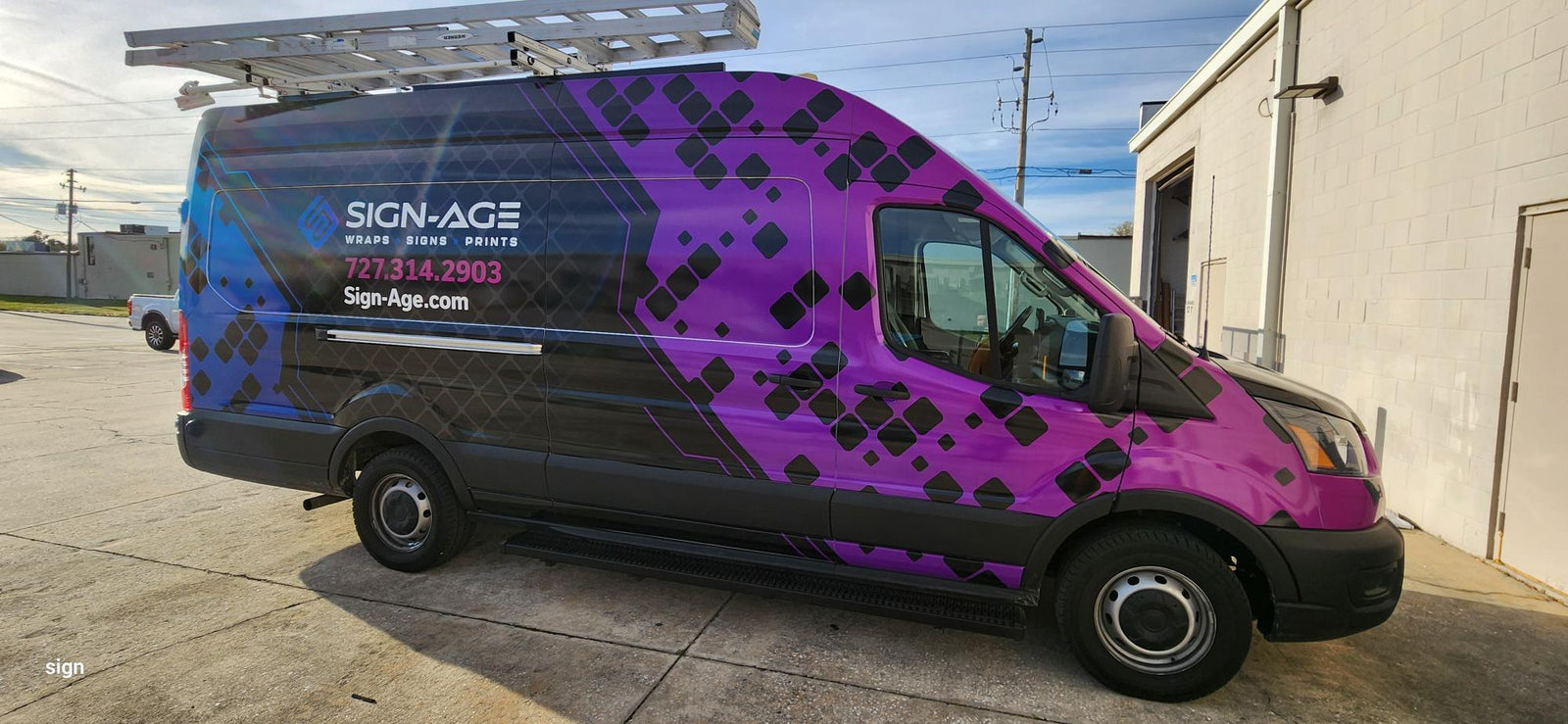 Sign-Age Expands Fleet with Two New Branded Vehicles