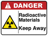 Radioactive Materials Keep Away